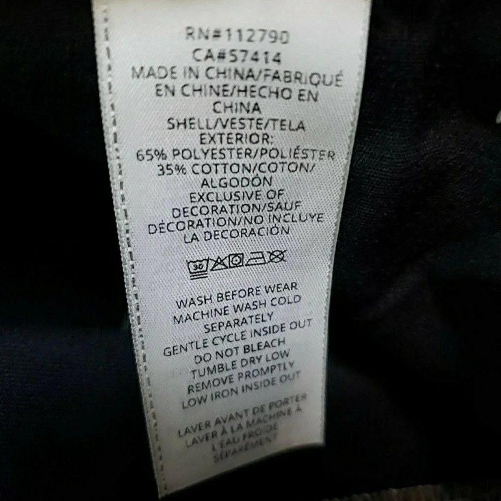 True Religion Cargo Pants Mens 42x30 Black Contrast Stitch Denim Relaxed Fit